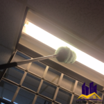 Office Cleaning - Cleaning Light Fixtures